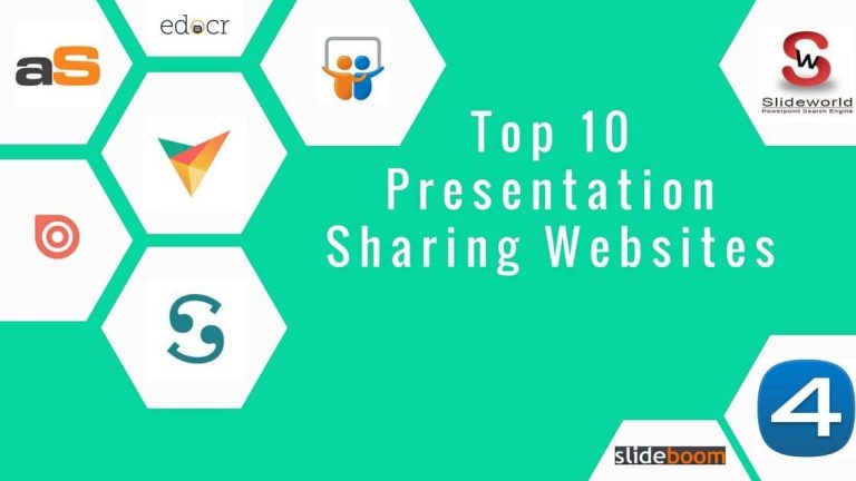 Top 10 Presentation Sharing Websites List