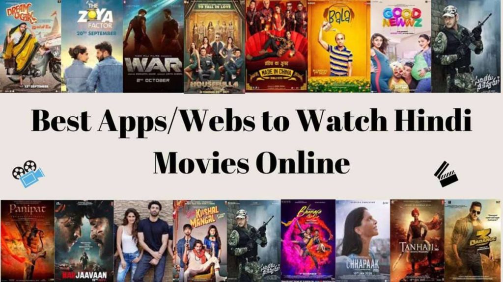 Best App and websites to watch Free Hindi Movies Online