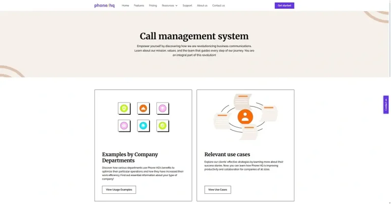 call management system