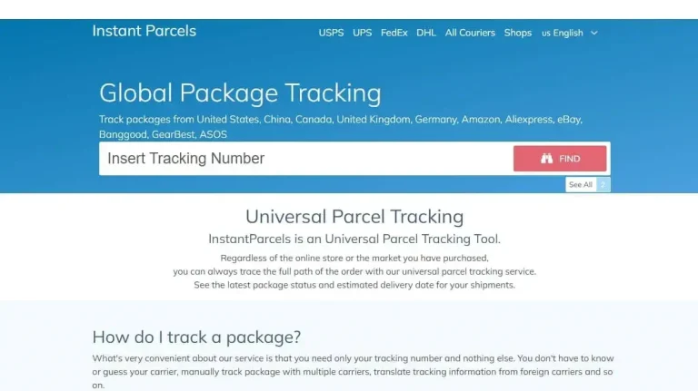 Instant parcels