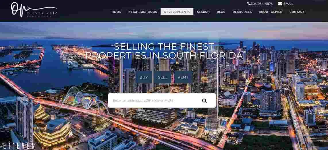 Real estate website