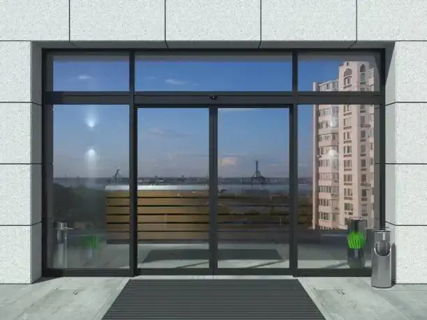 Automated Glass door